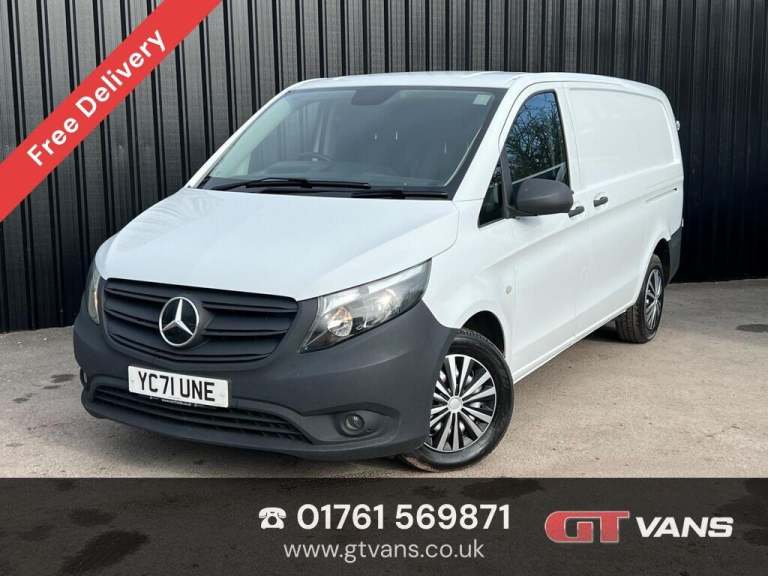 2021 Mercedes-Benz Vito 2.0 114 CDI Progressive G-Tronic RWD L2 Euro 6 (s/s) 5dr (LWB) PANEL VAN ...