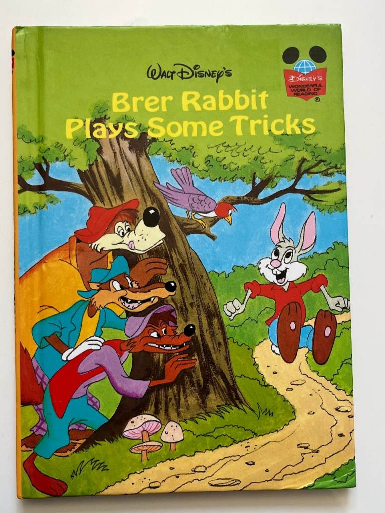 DISNEY'S BRER RABBIT PLAYS SOME TRICKS (USA HARDBACK, 1982)