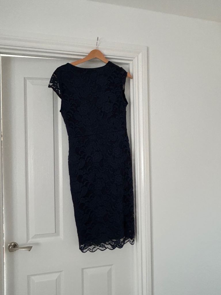 Lipsy navy blue dress size 12