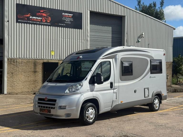 2013 Fiat DUCATO BURSTNER BREVIO t600 3 BERTH MOTORHOME UNDER 6M