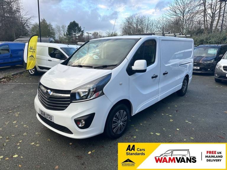 2018 Vauxhall Vivaro 2900 1.6CDTI 120PS Sportive H1 Van PANEL VAN DIESEL Manual