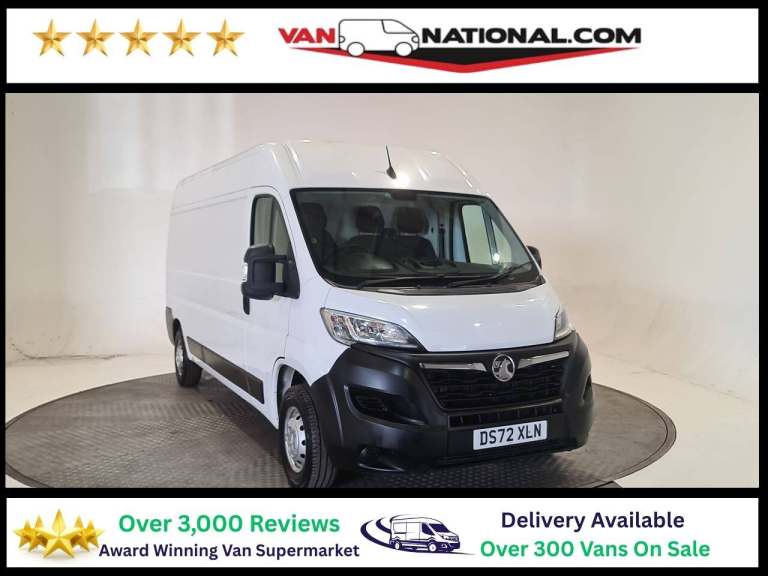 2023 Vauxhall Movano 2.2 Turbo D 140ps H2 Van Prime PANEL VAN DIESEL Manual