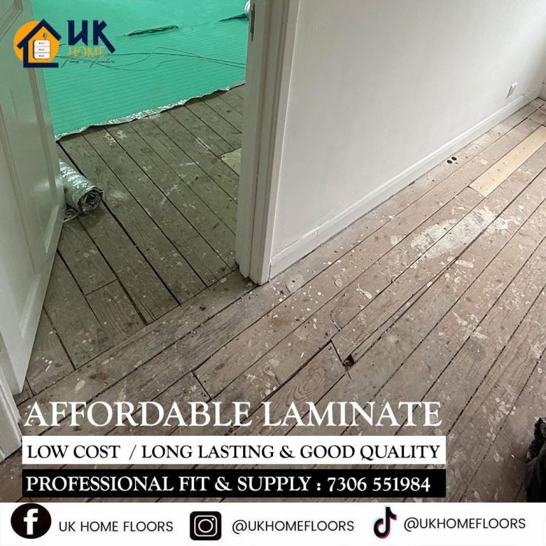 Affordable Laminate Flooring - Low Cost, Long Lasting & Good Quality