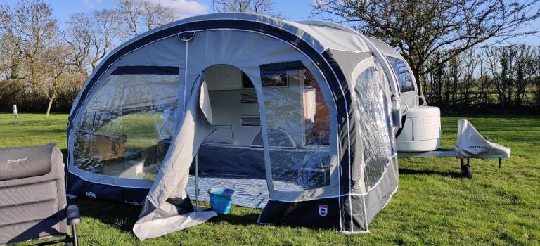 Walker awning for TAB 400 caravan