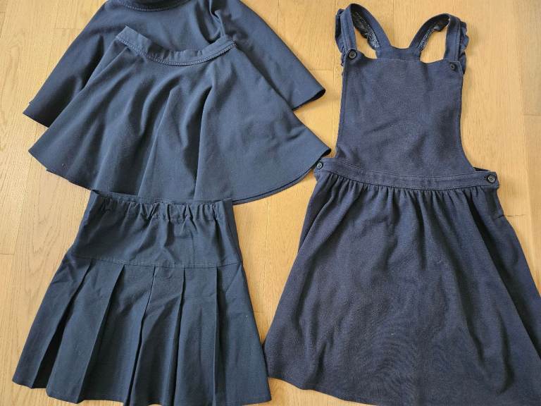 Girl's M&S navy colour school uniforms 6-7 yrs two, 8-9 yrs, 11-12 yrs