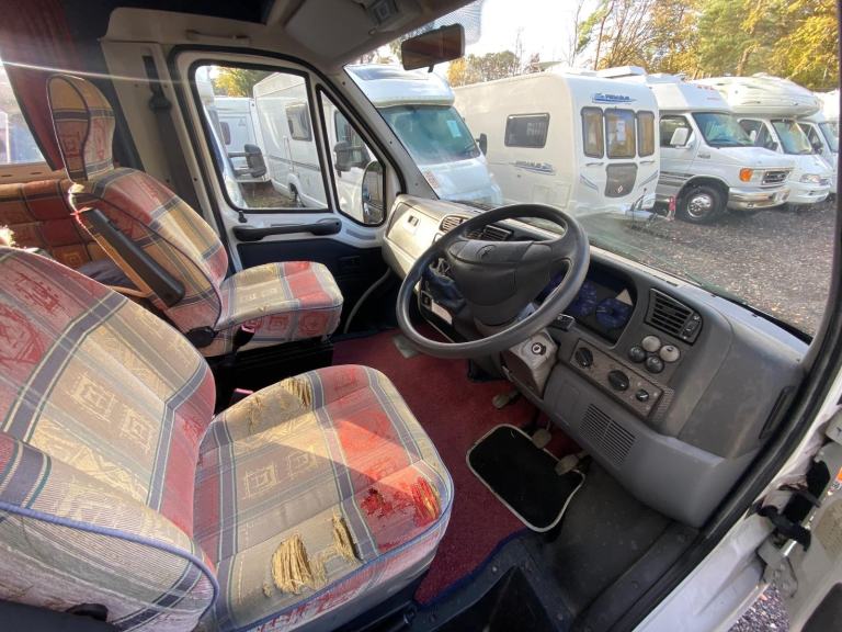 PEUGEOT ELDDIS AUTOSTRATUS - 5 BERTH - 72K MILES - BARGAIN BE QUICK 