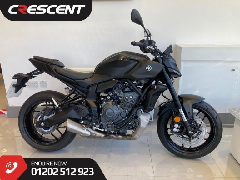2026 YAMAHA MT-07 - TECH BLACK - ONLY 15 MILES - 1 OWNER 