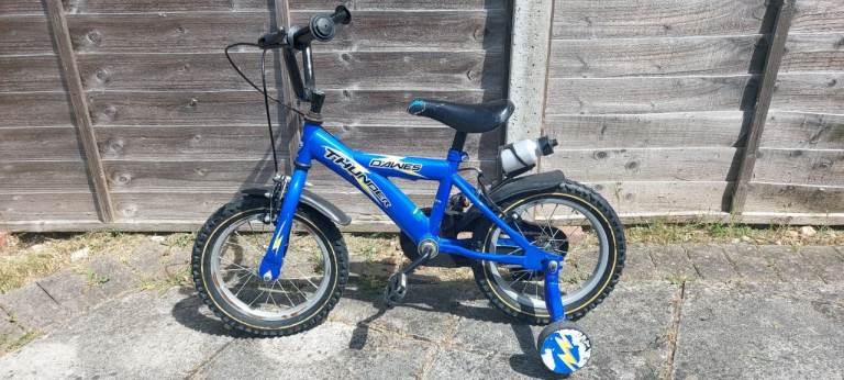Kids Dawes Thunder 14" Bike with Stabilisers – Ready to Ride