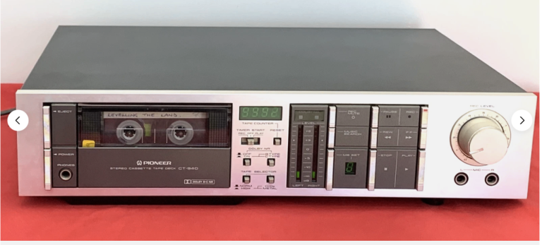 Pioneer CT-940 / CT-40 Vintage Cassette Deck. Dolby B-C Excellent Cosmetic Condition