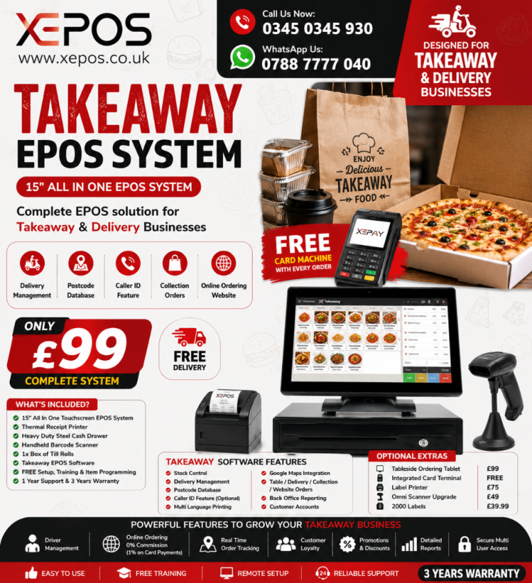 Fast & Reliable Takeaway EPOS System