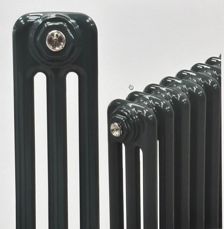 3 Column Central Heating Radiator - Anthracite Grey