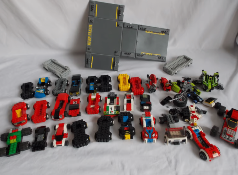 Over 30 Lego Vehicle Bundle Cars Road - Incomplete - Job Lot