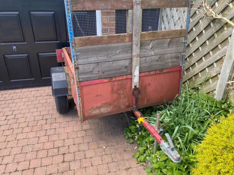 Car trailer. 