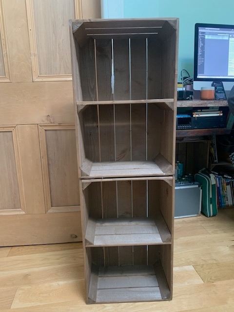 Shelving -  Apple Crates 