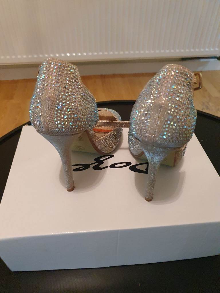 Ladies Glitter High Heels Poze