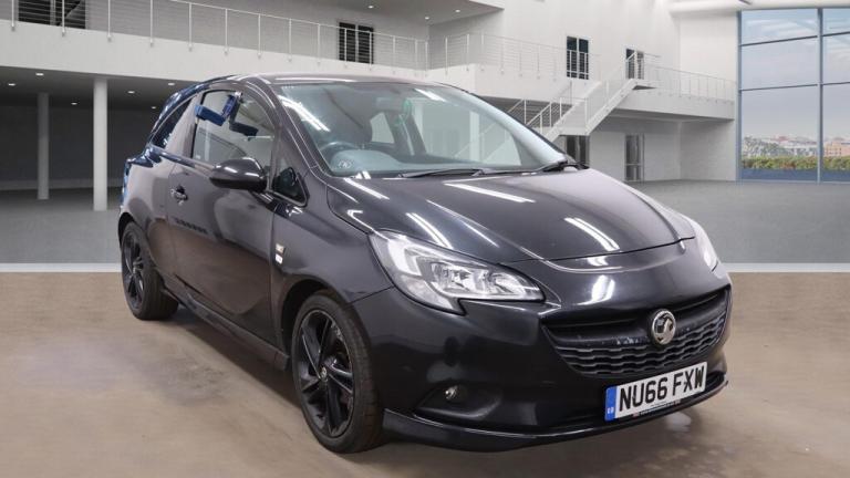 2016 VAUXHALL CORSA 1.4 i ecoFLEX Limited Edition Black Manual Petrol
