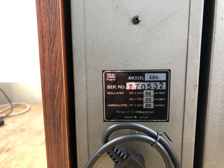 Roland 100m D set, 181 keyboard and original box