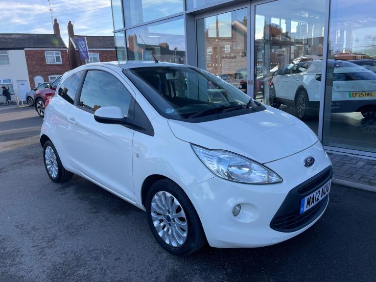 2012 Ford Ka 1.2 Zetec 3dr [Start Stop] HATCHBACK PETROL Manual