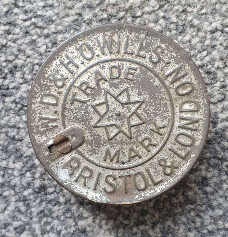 Vintage WD & HO Wills London & Bristol Trade Mark Token