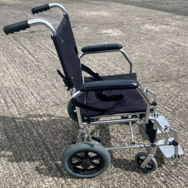 Wheelchair FREE DELIVERY Transit Light Chair mobility Carer Physio Recovery Car Travel Hospital 