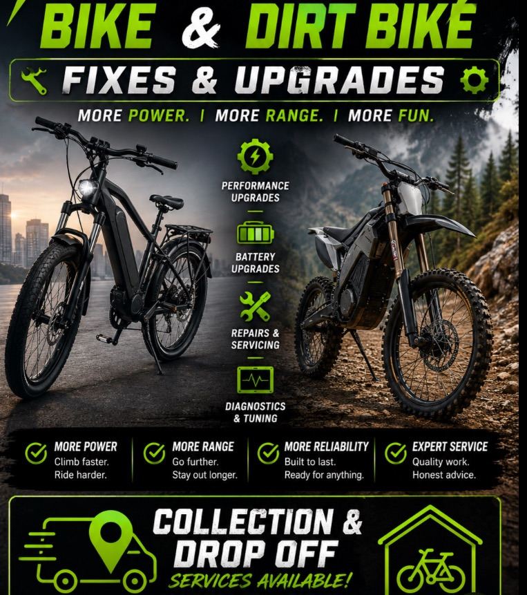 E bike repair, service. 