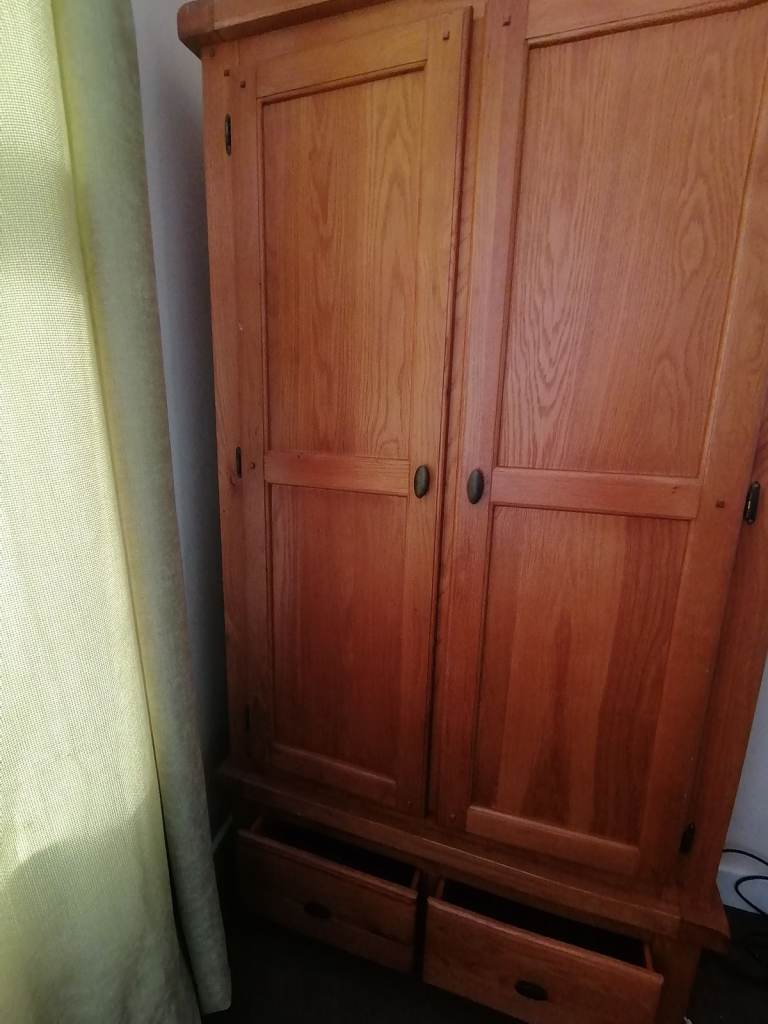 Pine wardrobe 
