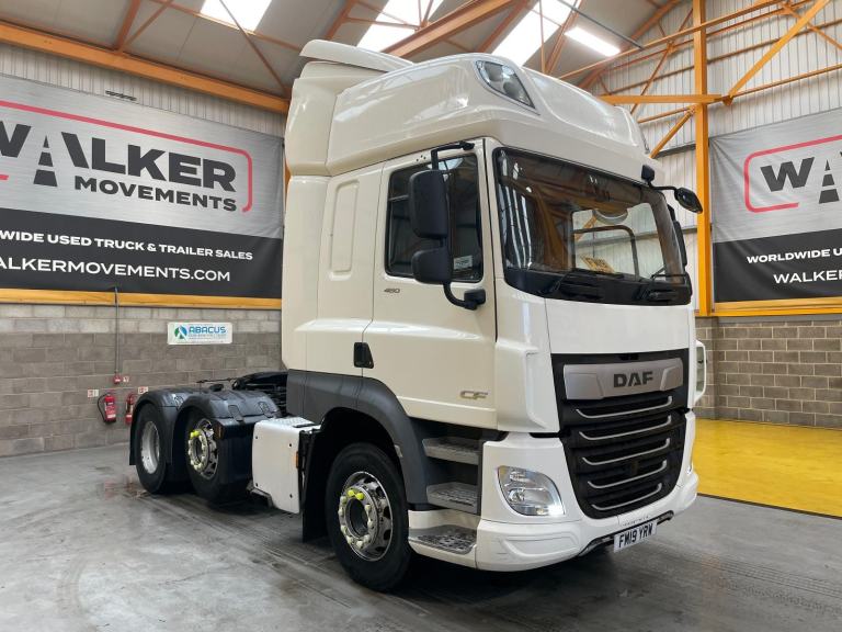DAF CF480 *EURO 6* SPACE CAB 6X2 TRACTOR UNIT – 2019 – FM19 YRW