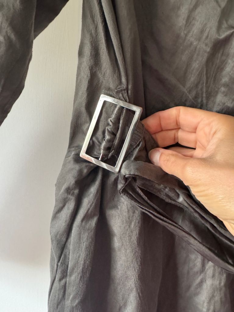 M&S Autograph raincoat grey colour size 10