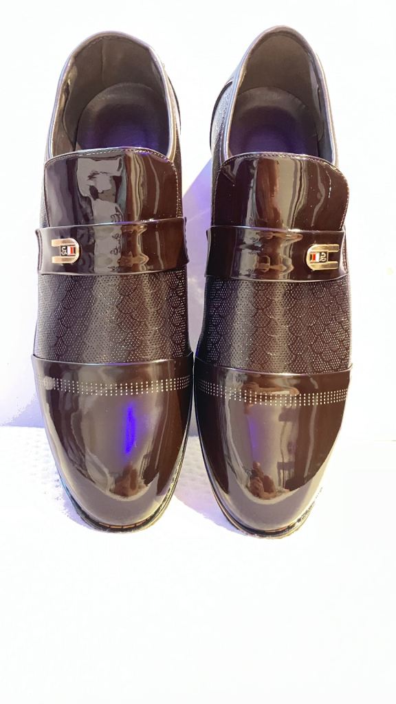 Brand new brown wedding/suit shoes 