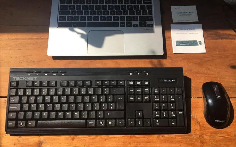 Wireless Keyboard and Mouse Set, Ergonomic 2.4G, £11.00 for Sale