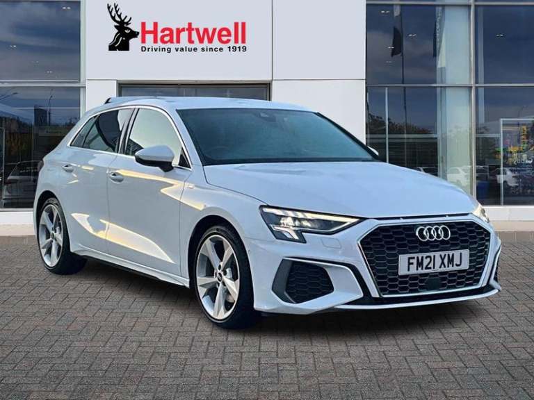 2021 Audi A3 1.5 TFSI 35 S line Sportback 5dr Petrol Manual Euro 6 (s/s) (150 ps) Manual Hatchbac...