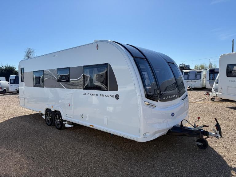 2024 BAILEY ALICANTO GRANDE EVORA 4 BERTH TRANSVERSE ISLAND BED TOURING CARAVAN