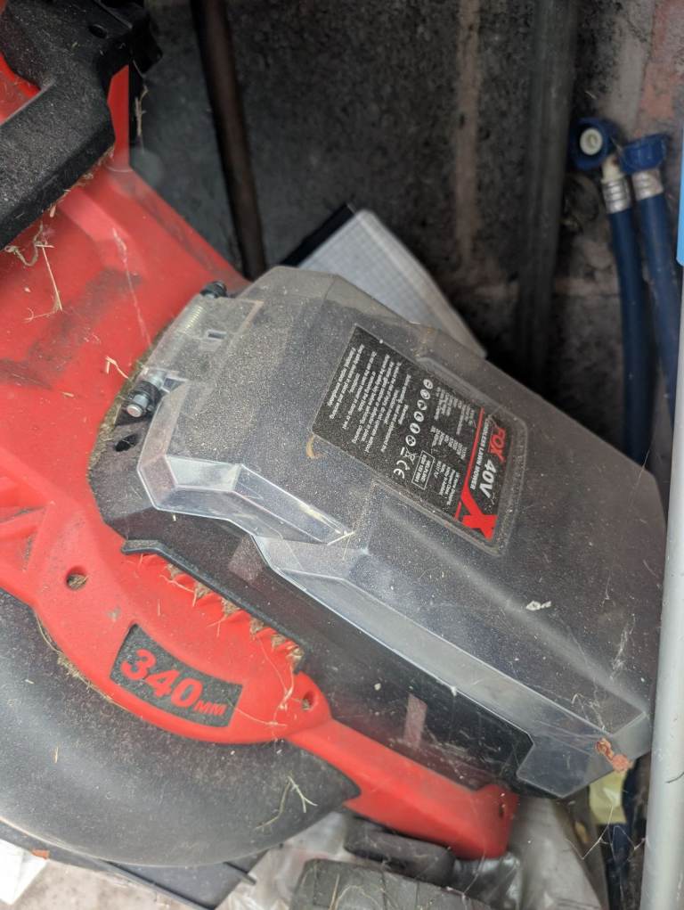 Fox battery powered lawn mower 