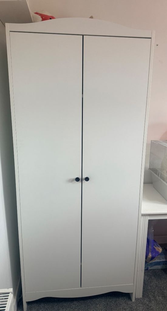 Ikea white wardrobe 