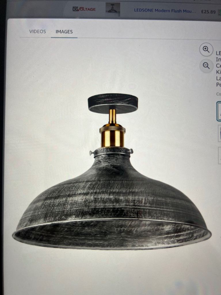 Industrial ceiling light