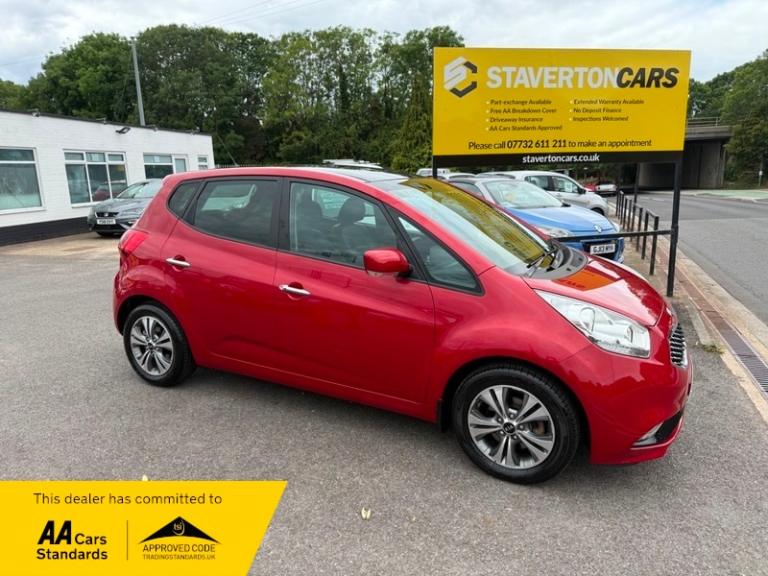 2017 Kia Venga 4 1.6 Petrol Automatic Only 14k Miles Red