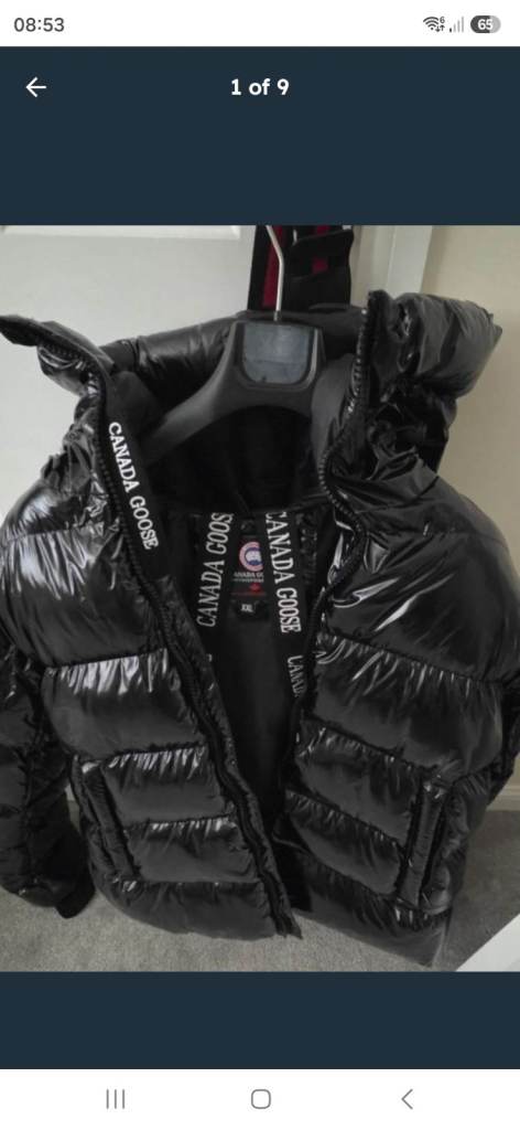 Canada Goose Puffer Jacket - Black, As Good As New, Size XXL
