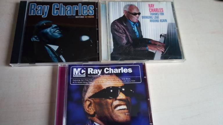 *Reduced* Three Ray Charles Blues CD's plus a Various Artists Blues CD 
