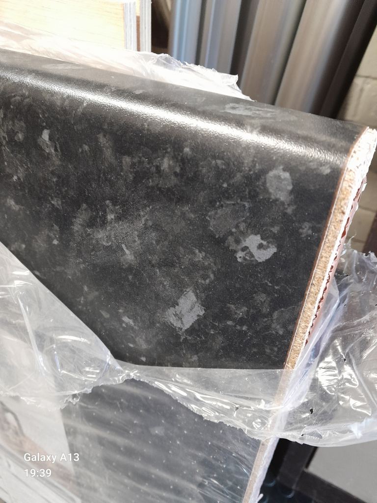 Wickes black slate effect laminate worktop 
