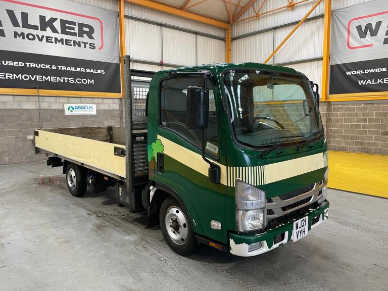 ISUZU GRAFTER N35.125 3.5 TONNE *EURO 6* DROPSIDE FLATBED – 2021 – WJ21 VYH 