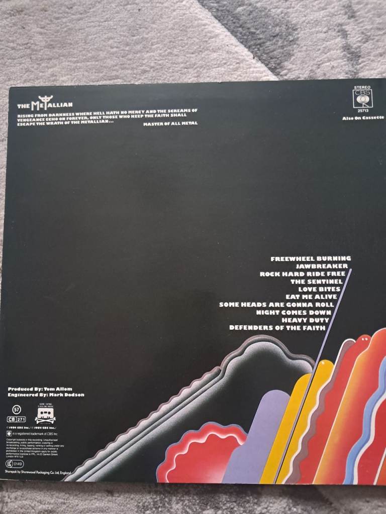 Judas priest 1st press