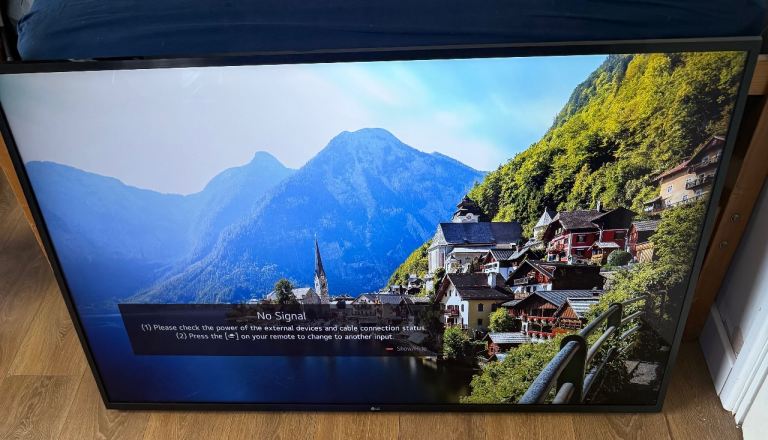 L G 55 inch tv perfect working condition 