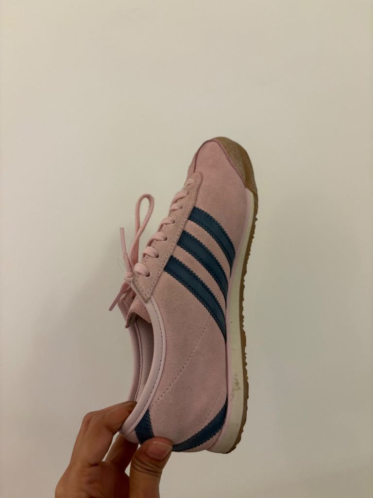 Adidas Pink Suede Trainers – Good Condition 