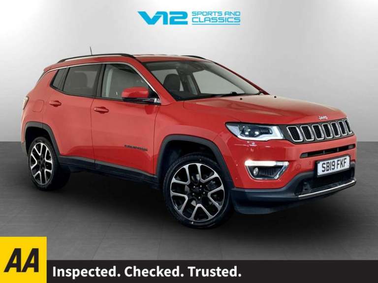 2019 Jeep Compass 1.4T MultiAirII Limited SUV 5dr Petrol Auto 4WD Euro 6 (s/s) (170 ps) Autom SUV...