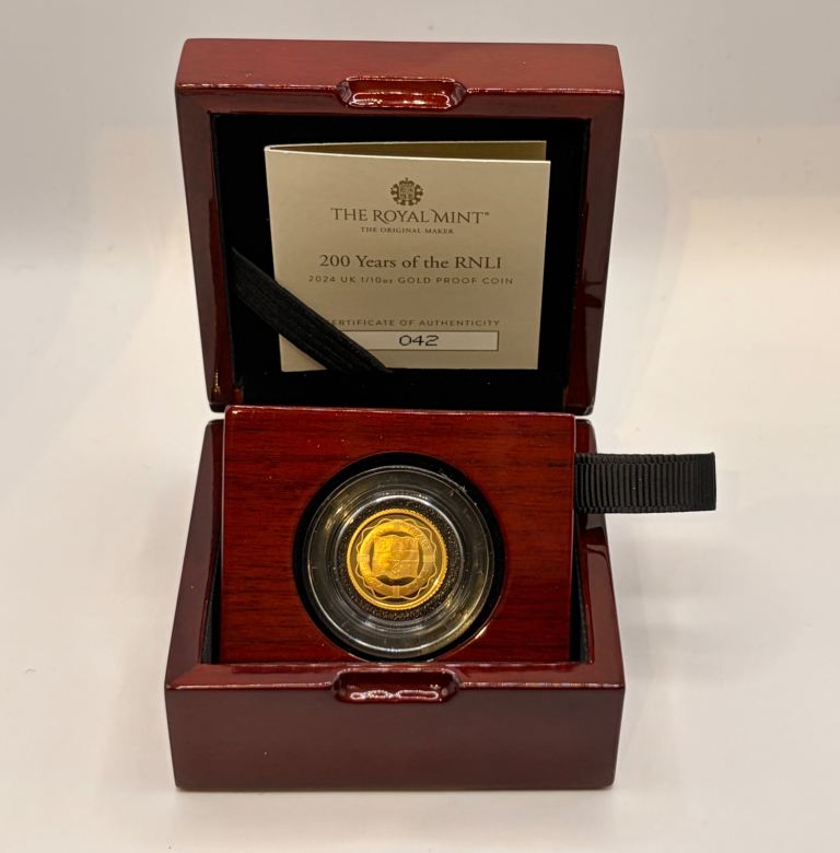 2024 Proof 1/10th Royal Mint Gold Coin 