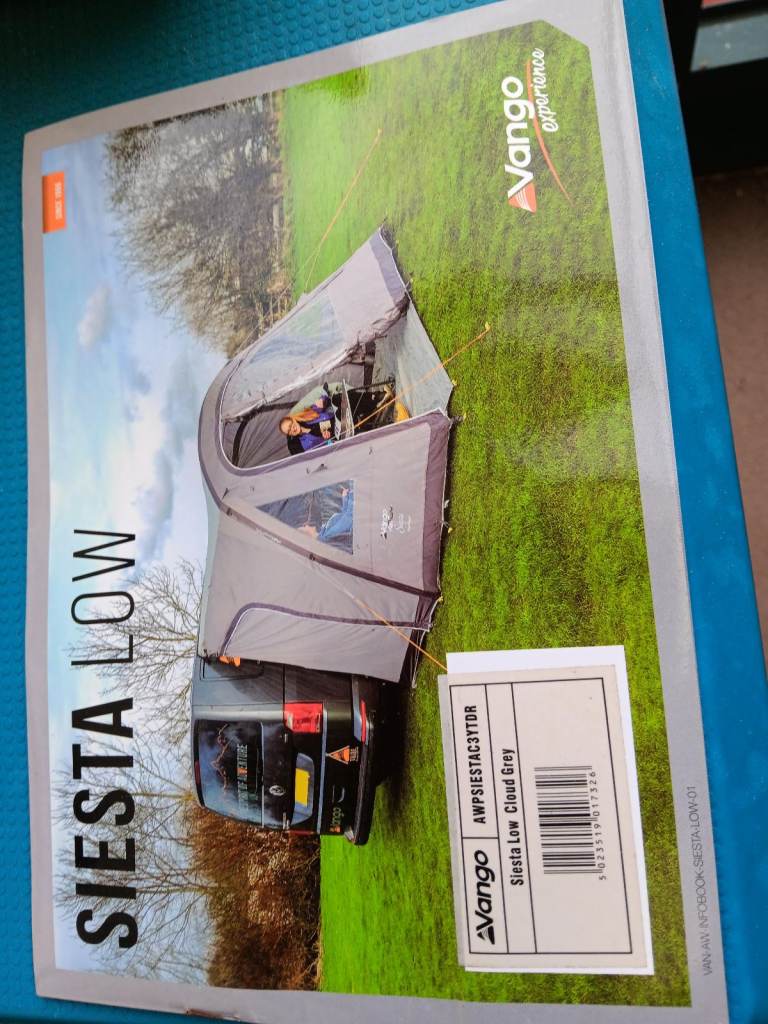 vango siesta air awning plus kit collection only