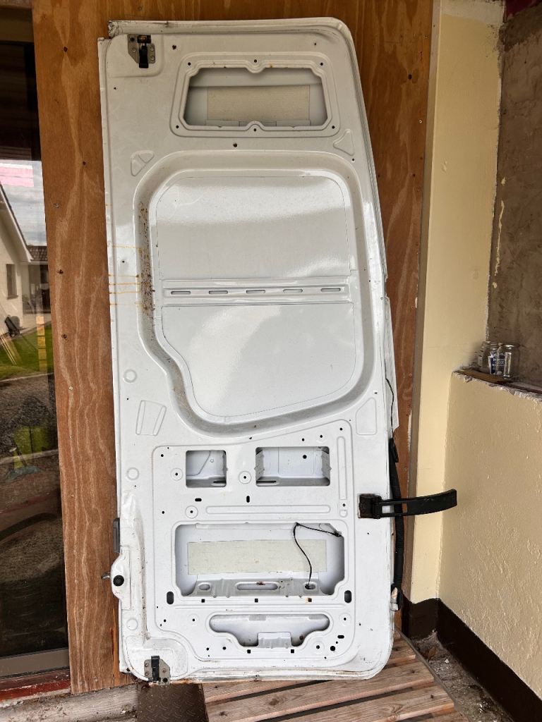 Mercedes Sprinter Van Rear Left Hand Door - White