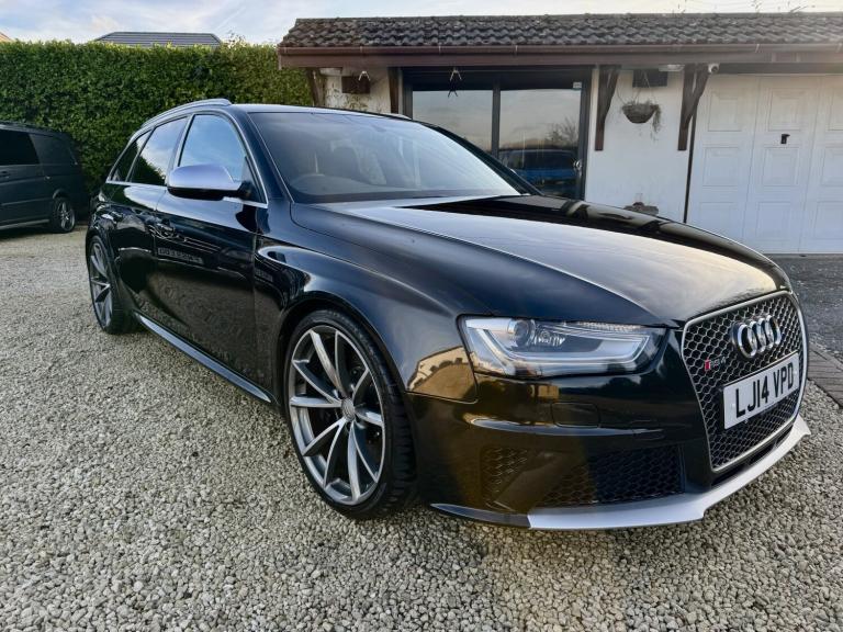 AUDI RS4 AVANT 4.2 FSI V8 Black Auto Petrol 2014