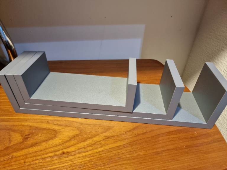 Set of 3 U Shape Floating Shelves