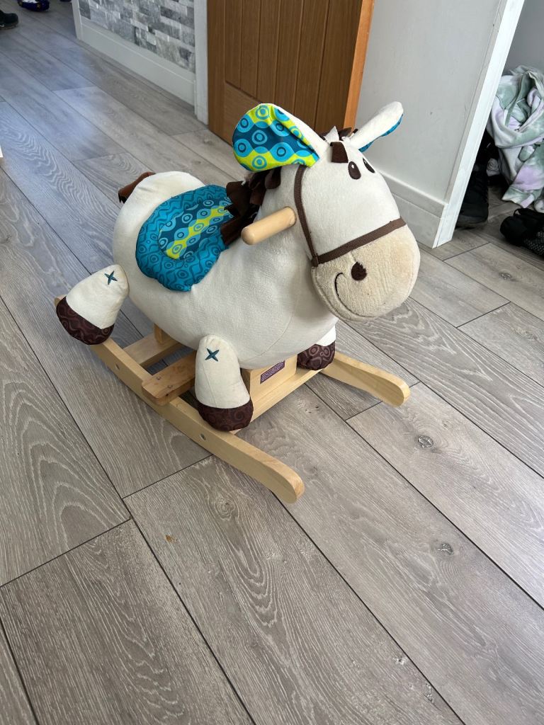 Wooden Rocking Horse for Toddler
